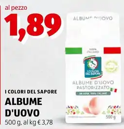 ALDI I colori del sapore albume d'uovo offerta