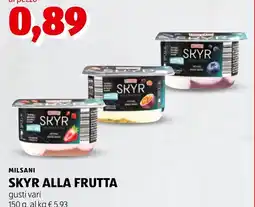 ALDI Milsani Skyr alla frutta offerta