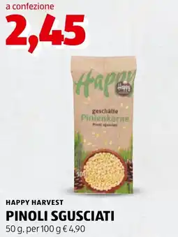 ALDI Happy Harvest Pinoli sgusciati offerta