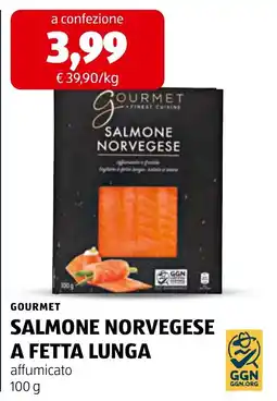 ALDI Gourmet salmone norvegese offerta