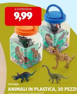 ALDI ToyLino Animali in plastica offerta
