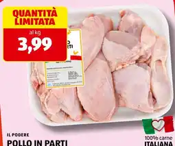 ALDI Il podere pollo in parti offerta