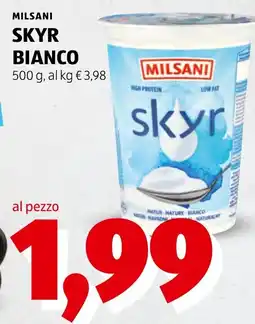 ALDI Milsani skyr bianco offerta