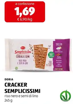 ALDI Doria cracker semplicissimi offerta