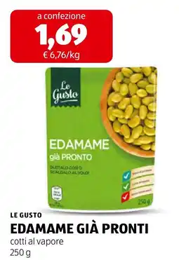 ALDI Le Gusto Edamame già pronto offerta