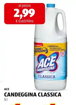 ALDI Ace candeggina classica offerta