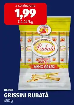 ALDI Derby grissini rubatà offerta