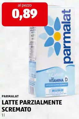 ALDI Parmalat Latte Parzialmente Scremato offerta