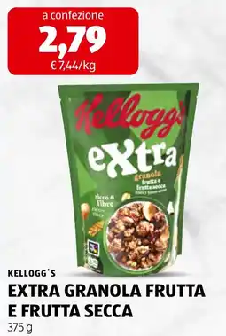 ALDI Kellogg's Extra Granola Frutta e Frutta Secca offerta