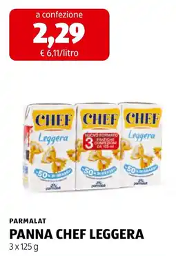 ALDI Panna Chef Leggera offerta