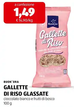 ALDI Buon'ora Gallette di Riso Glassate offerta