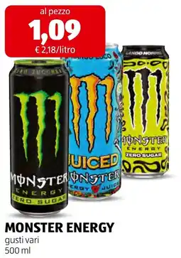 ALDI Monster Energy offerta