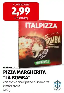 ALDI Italpizza pizza margherita la bomba offerta