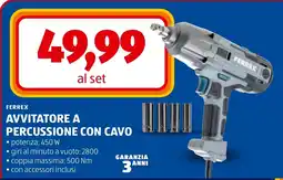 ALDI Ferrex avvitatore a percussione con cavo offerta
