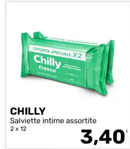 Iper Tosano Chilly Salviette intime assortite offerta