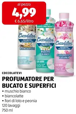 ALDI Coccolatevi profumatore per bucato e superfici offerta