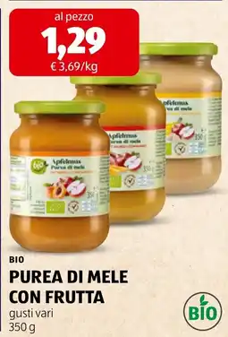 ALDI Apfelmus Purea di mela offerta