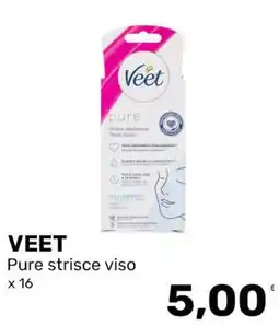 Iper Tosano Veet Pure strisce viso offerta