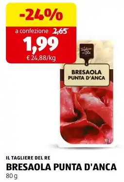 ALDI Il tagliere del re bresaola punta d'anca offerta