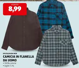 ALDI Camicia in flanella da uomo UP2FASHION MEN offerta