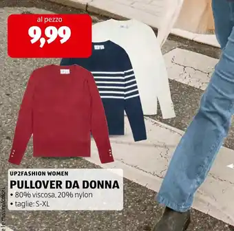 ALDI UP2FASHION WOMEN PULLOVER DA DONNA offerta
