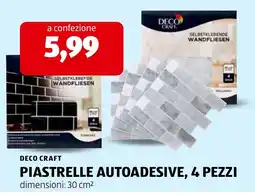 ALDI Deco Craft piastrelle autoadesive offerta