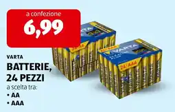 ALDI Varta batterie offerta