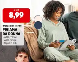 ALDI Pigiama da donna up2fashion women offerta