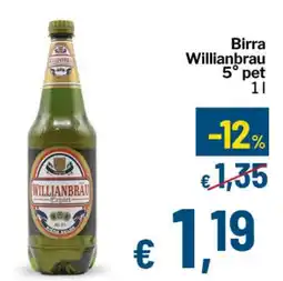 Qui Discount Birra Willianbrau offerta
