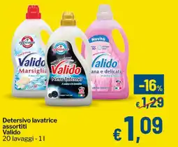 Qui Discount Detersivo lavatrice assortiti Valido offerta
