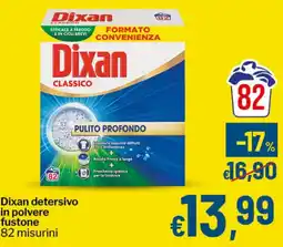 Qui Discount Dixan detersivo in polvere fustone offerta