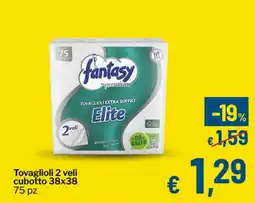 Qui Discount Tovaglioli fantasy premium Elite offerta