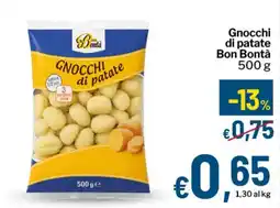 Qui Discount Gnocchi di patate Bon Bontà offerta