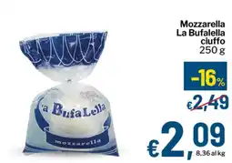 Qui Discount Mozzarella La Bufalella offerta