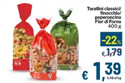 Qui Discount Tarallini classici Fior di Forno offerta