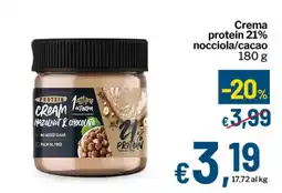 Qui Discount Protein Cream Hazelnut & Chocolate offerta