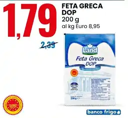 Eurospin Land Feta Greca DOP offerta