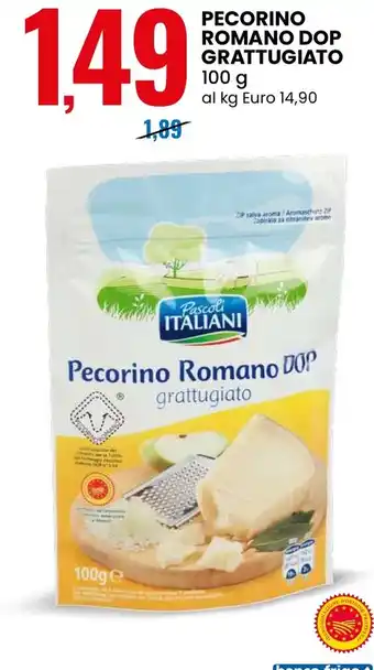 Pecorino Romano DOP grattugiato