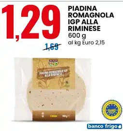 Eurospin Piadina Romagnola IGP alla Riminese offerta