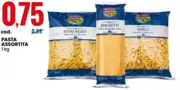 Eurospin Tre Mulini pasta assortita offerta