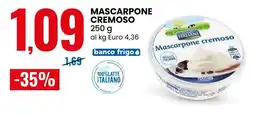 Eurospin Mascarpone cremoso Italiani offerta
