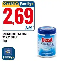 Eurospin Dexal smacchiatore oxy blu offerta