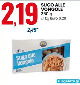 Eurospin Sugo alle Vongole offerta