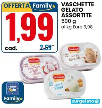 Vaschette gelato assortite Dolciando