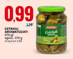 Eurospin Cetrioli Aromatizzati Di Maggio offerta