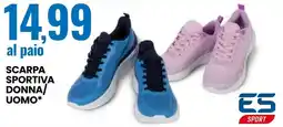 Eurospin Scarpa sportiva donna/uomo offerta