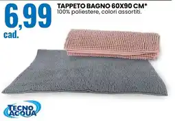 Eurospin Tappeto bagno Tecnoacqua offerta