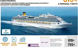 Eurospin Costa Pacifica offerta