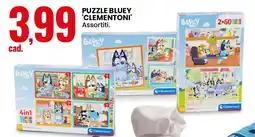 Eurospin Puzzle Bluey Clementoni offerta