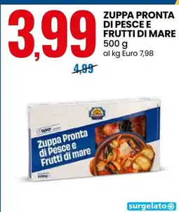 Eurospin Zuppa Pronta di Pesce e Frutti di mare offerta